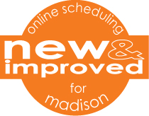 online scheduling new & improved for madison